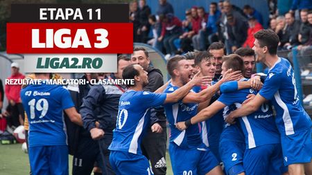 Liga 3, etapa 11 - rezultate | Foresta câștigă derby-ul cu invincibila Aerostar, ”FC U” Craiova se încurcă de Pecica, Ceahlăul de Fălticeni. Brăila, umilită de Afumaţi. ACS Poli pierde şi ea la scor