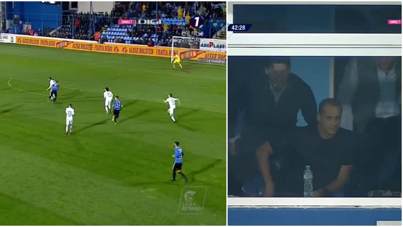 VIDEO | Așa arată golul perfect! Ianis Hagi a înscris fabulos de la 30 de metri. Reacție de zile mari a lui Rivaldo, Gică Hagi s-a bucurat ca un copil