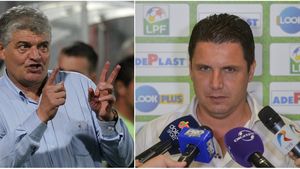 Continuă "războiul" dintre Ioan Andone și Narcis Răducan. Președintele Pandurilor îl amenință pe antrenorul lui Dinamo: "Dacă vrea să nu sesizăm comisiile..."