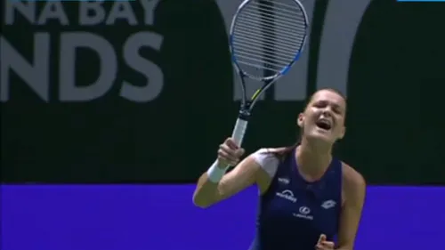 Radwanska, după a învins-o pe Simona Halep: 