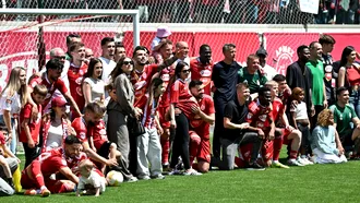 Sepsi OSK revine în SuperLigă, Ovidiu Burcă are mari speranțe pentru ”următorii ani”: ”Merită să fie nu doar în Liga 1, ci și în elita fotbalului românesc”