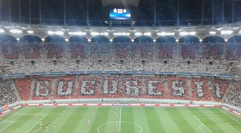Cea mai tare campanie de publicitate a lunii trecute a fost realizată de... galeria lui Dinamo: 