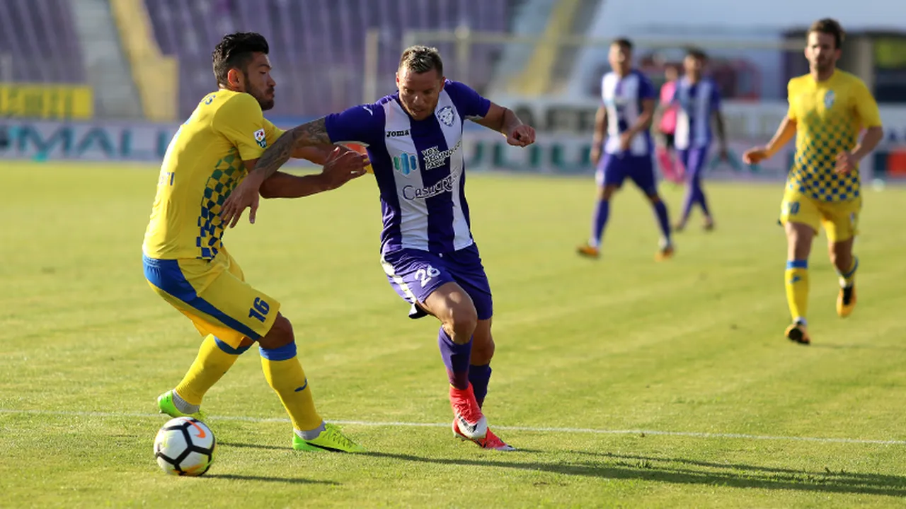 ACS Poli Timișoara - Juventus București 2-0. Bănățenii scapă temporar din zona roșie a clasamentului