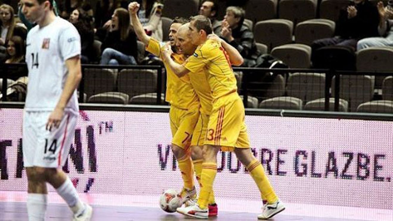 Naționala de futsal, meci decisiv pentru calificarea la CE 2014