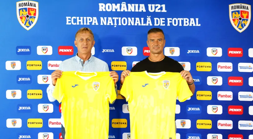 VIDEO | Emil Săndoi și Daniel Pancu, prezentați ca selecționeri la naționala U21, respectiv U20. Cei doi vor colabora pentru EURO U21 2023