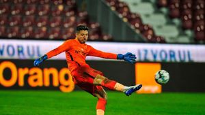 Cristi Bălgrădean a salvat-o pe CFR! A fost cel mai bun om al primei reprize de la Sofia