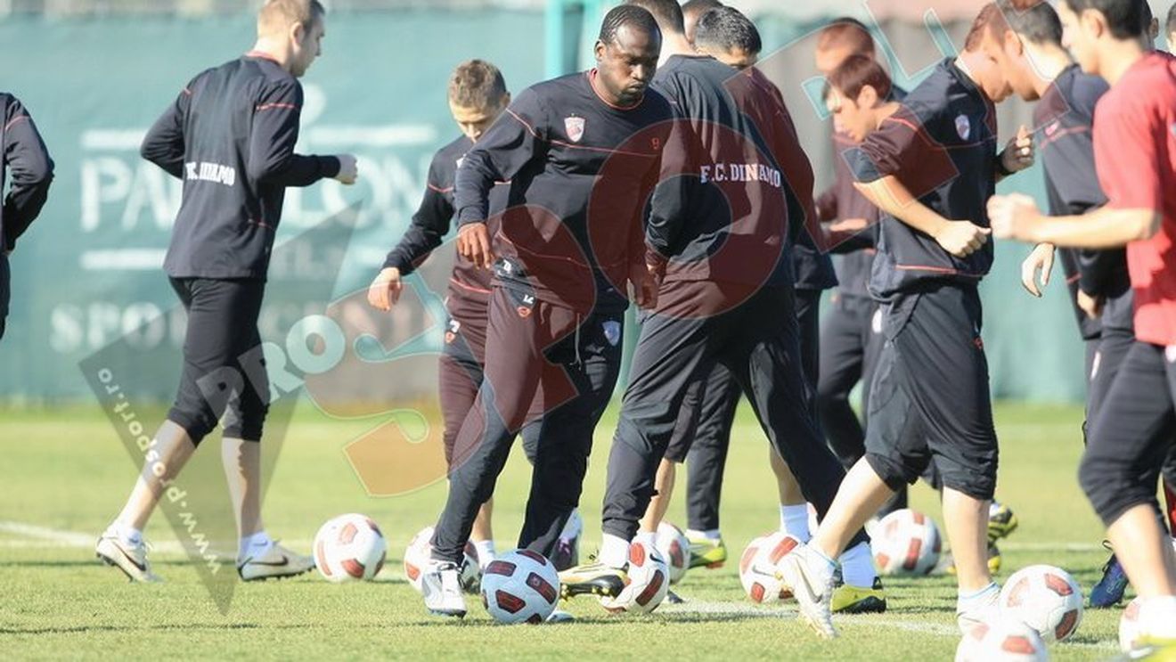 FOTO **"Câinii" trag tare la antrenamente în Antalya! VEZI programul amicalelor lui Dinamo!