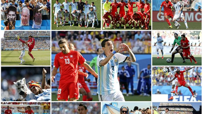 Victorie pe axa BarÃ§a - Real: Messi pasează, Di Maria înscrie. FOTO | Argentina merge în "sferturi" după un meci chinuitor și o sclipire