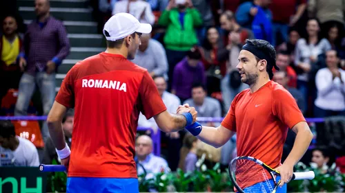 Reacțiile lui Florin Mergea și Horia Tecău după victoria superbă din Cupa Davis