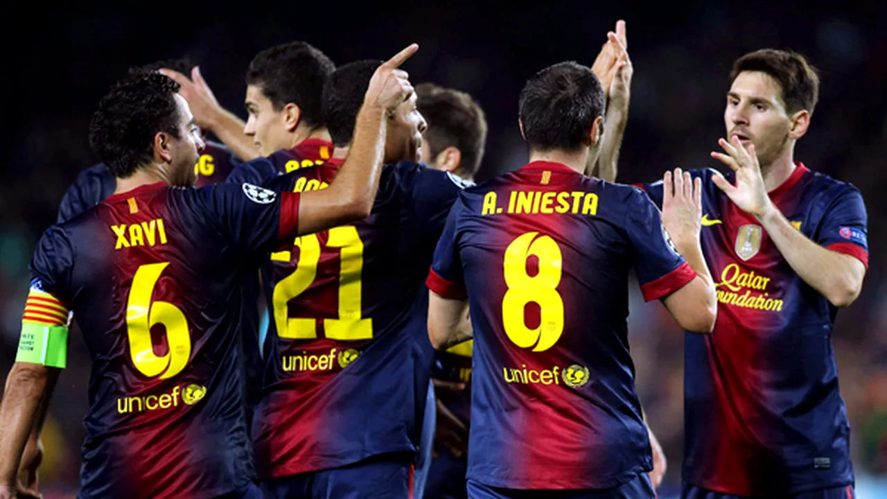 Catalanii mai doboară un record și** nu Messi e protagonistul! Performanța incredibilă a unui ZEU