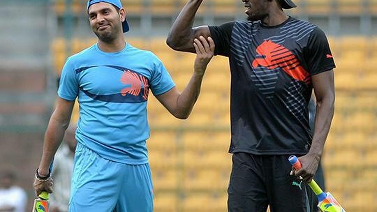 IMAGINEA ZILEI | Insane Usain. Bolt a jucat într-un meci demonstrativ de cricket