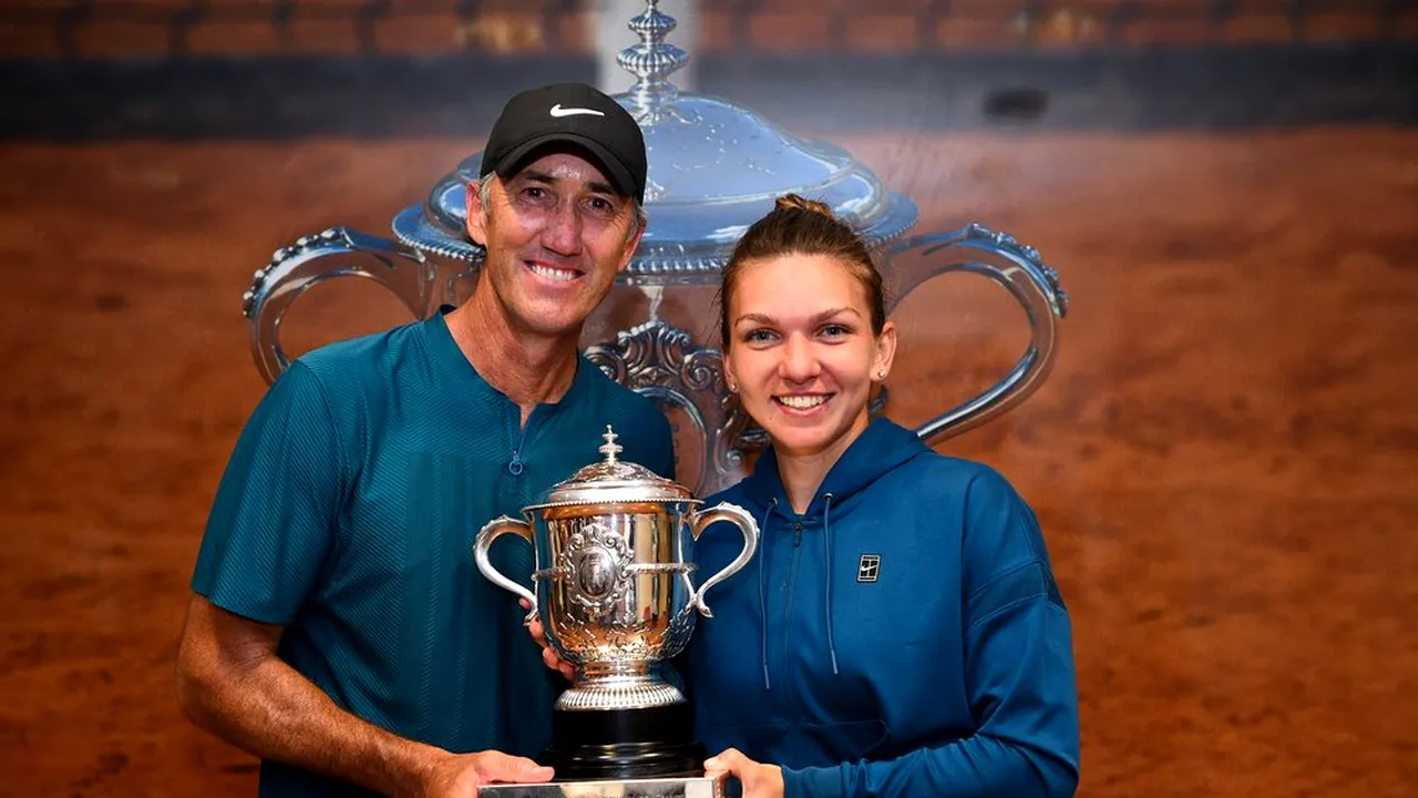 Darren Cahill, un nou gest emoționant față de Simona Halep: 