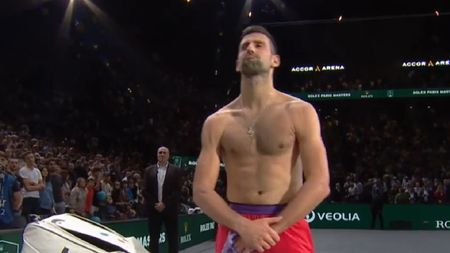 Novak Djokovic, show la debutul în turneul Masters de la Paris! Ce a putut face liderul ATP după ce și-a spulberat adversarul | VIDEO