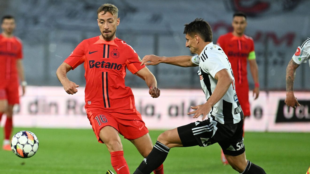 U Cluj - FCSB 0-2, în etapa 8 a play-off-ului din Superliga. „Dubla” lui Marius Ștefănescu aduce victoria echipei lui Gigi Becali
