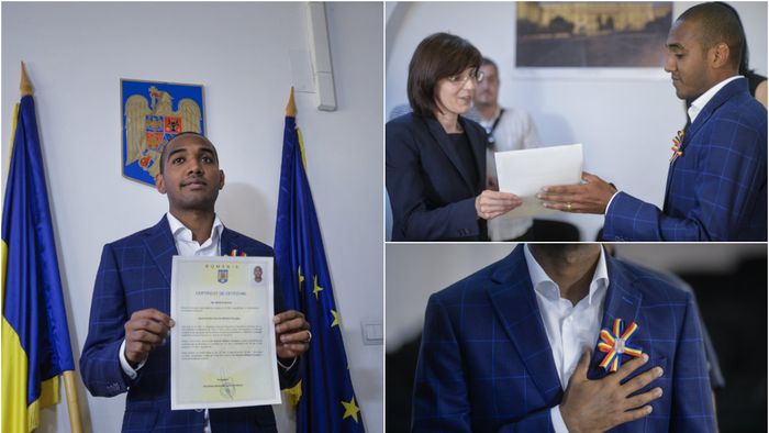 Român cu acte în regulă! FOTO | De Amorim a depus jurământul și acum visează la o convocare în națională