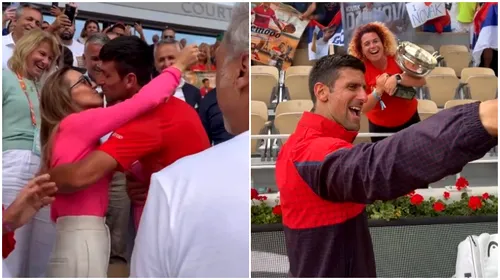 I-au „arestat” trofeul lui Novak Djokovic! Ce nu s-a văzut la TV după ce sârbul a cucerit al 23-lea Grand Slam al carierei, la Roland Garros | VIDEO