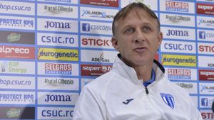 Oltenii au prins aripi, după victoria cu Dinamo. Săndoi: "Astra are cei mai buni jucători din Liga I, dar sper ca noi să dăm tonul"