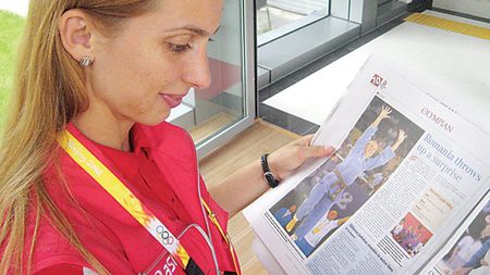 "Wow, o primă pagină numai cu mine"