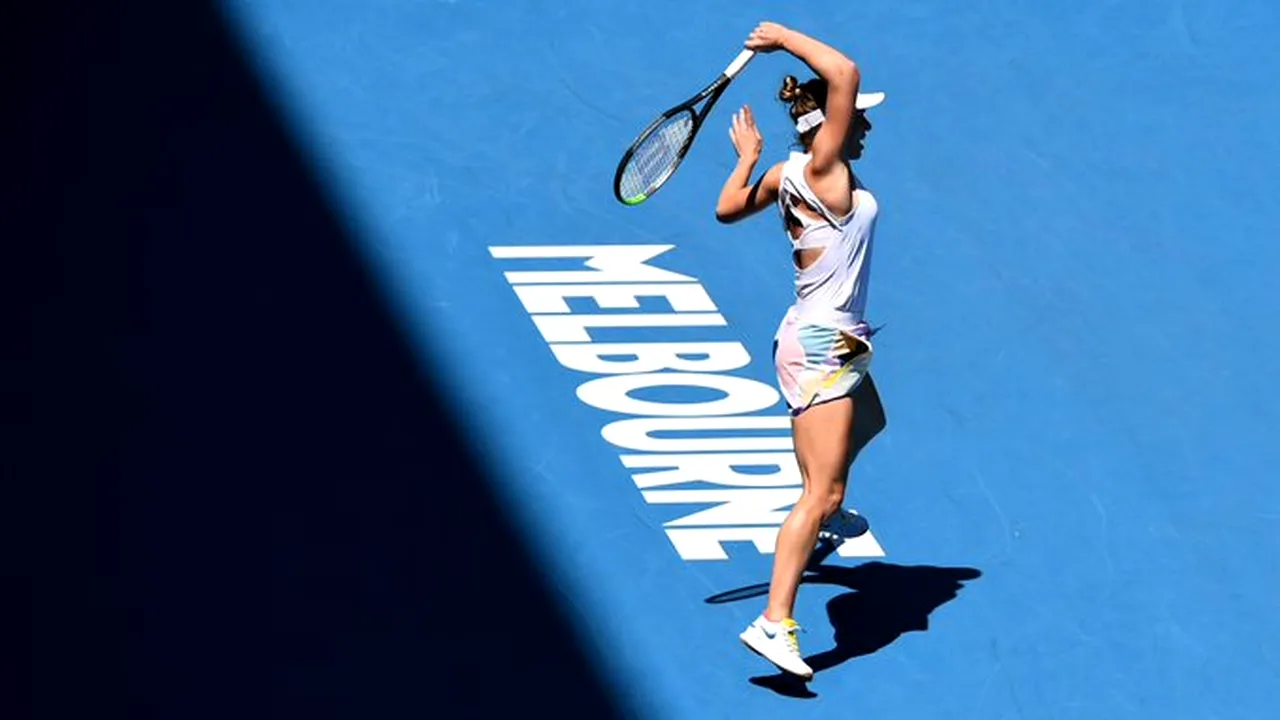 Simona Halep, paşi mici spre titlu la Australian Open: 