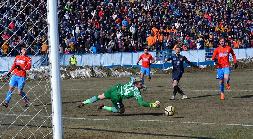 Rusu și râșii!** Hermannstadt - FCSB 3-0, un meci în care atacantul gazdelor și-a bătut joc de echipa lui Nicolae Dică
