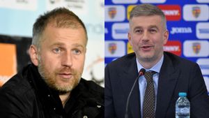 Marius Șumudică îl ia peste picior pe Edi Iordănescu. „Și-a mai aruncat câteva fire de păr în cap. Probabil că podoaba capilară îl va ajuta!”