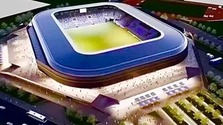 REPORTAJ Cum arată „OZN”-ul de 100.000.000 de euro care se ridică în România. Va fi unul dintre stadioanele de top din Superliga