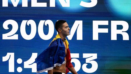 Recordul lui David Popovici a fost doborât! Un italian a reușit să înoate mai rapid la 200 de metri liber chiar la Mondialele din România