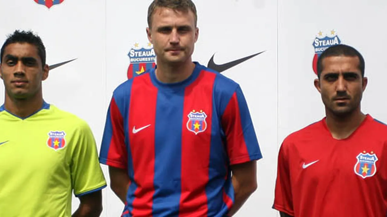 Steaua, cu pieptul gol