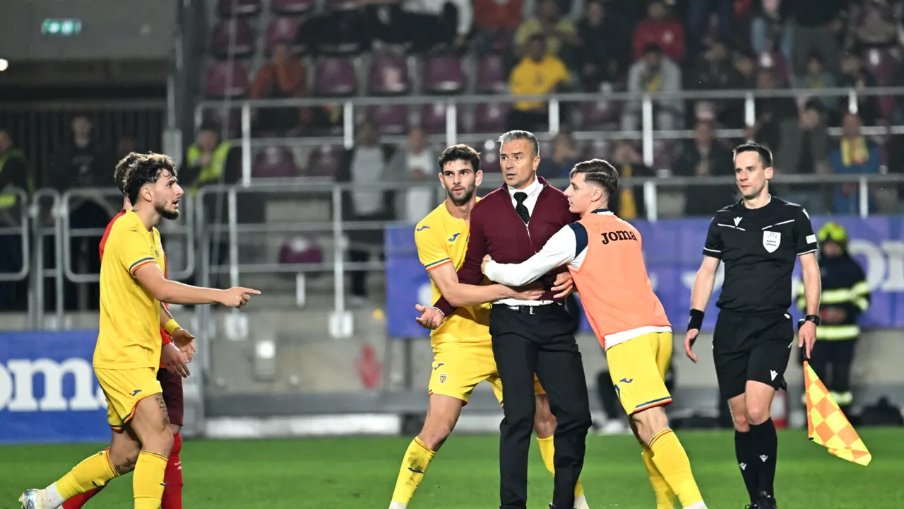 Daniel Pancu amenință trei fotbaliști din naționala U21: „Să-i ferească Dumnezeu să-i prind pe la vreo echipă”