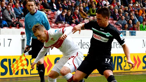 Maxim, decisiv. Românul a marcat unicul gol în Stuttgart - Hamburg 1-0 