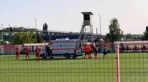 Detalii despre starea de sănătate a juniorului de la FCSB scos de pe teren cu ambulanța la meciul cu CSA Steaua: „Și-a pierdut cunoștința, a avut comoție, iar arbitrul nu a reacționat!” | EXCLUSIV