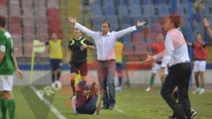 Fosta echipă l-a chinuit, dar Reghe a răsuflat ușurat după victoria cu Chiajna: "Nu mi-a fost teamă, dar te gândești..."