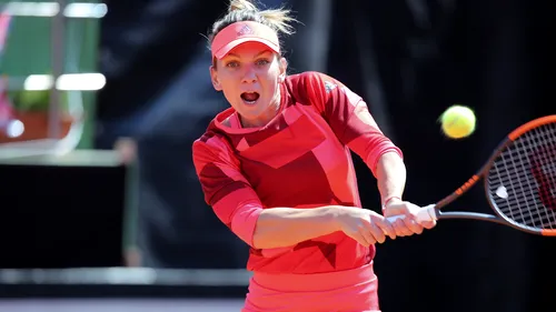 Reacția Simonei Halep după ce a fost eliminată în semifinalele turneului de la Stuttgart