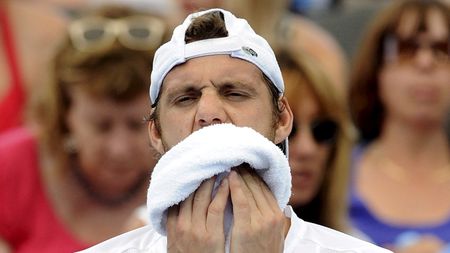 Francezul Mathieu a fost vizibil deranjat de atmosfera din tribunele de la Melbourne