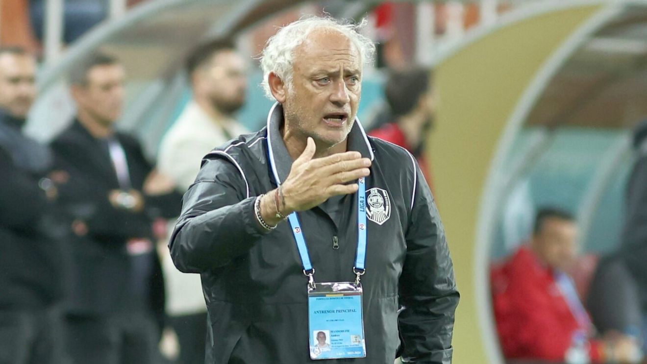 Andrea Mandorlini, explicații după remiza din CFR Cluj - Oțelul Galați: „Am întâlnit o echipă care nu joacă cel mai plăcut fotbal”