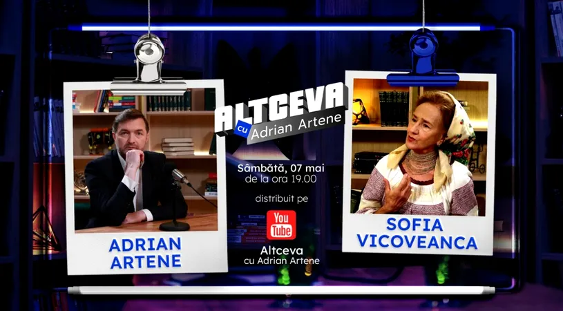 Sofia Vicoveanca invitată la podcastul ALTCEVA cu Adrian Artene