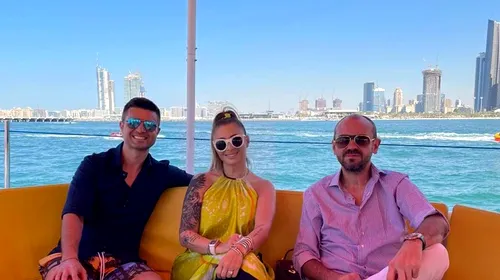 Florin Bratu a plecat cu Anamaria Prodan în Dubai! Vacanță pe un iaht de lux | GALERIE FOTO
