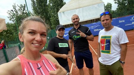 Simona Halep, antrenament „live” pentru fanii săi, dar și pentru antrenorul Darren Cahill. Ce a spus jucătoarea din România și de ce s-a terminat rapid ședința de pregătire | VIDEO