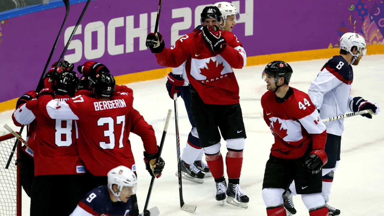 Canada învinge SUA la hochei pe gheață și se califică în finala turneului olimpic 