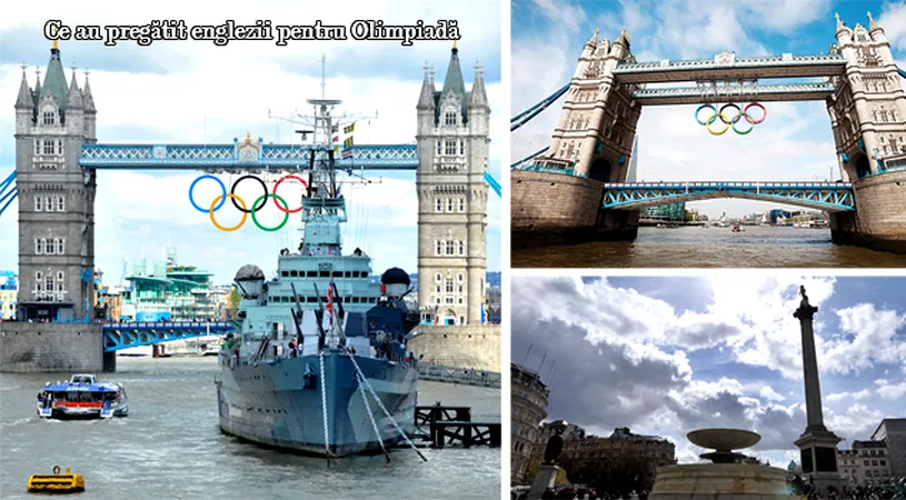 Incursiune prin Londra** Turiștii prezenți la Olimpiadă vor fi impresionați