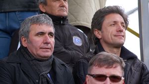 VIDEO EXCLUSIV Dezvăluiri spectaculoase făcute de Gică Popescu. "Mai aveam puțin și ne luam de gât la masă! A fost cea mai dură discuție avută cu Hagi vreodată". Liderii Generației de Aur, aprinși de subiectul Viitorul