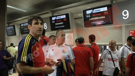 GALERIE FOTO** Echipa națională a României a plecat spre Luxemburg