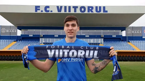 E oficial! FC Viitorul a împrumutat un jucător de la Honved Budapesta: „Are 1.93m și este internațional moldovean”