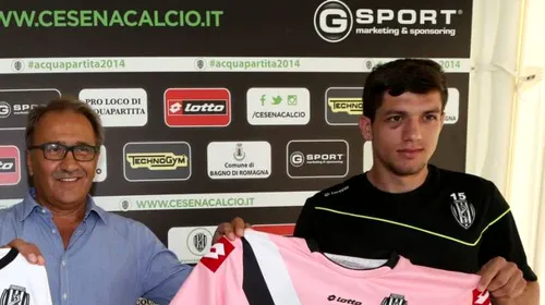 Nica, prezentat oficial la noua echipă: „Sunt aici ca să ajut Cesena să se mențină în Serie A”