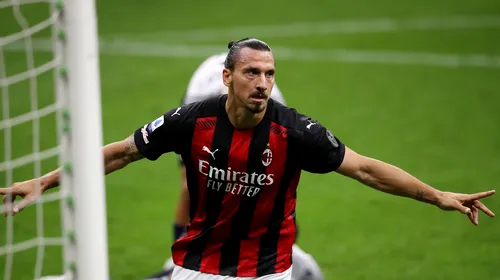 Zlatan Ibrahimovic a făcut spectacol sub privirile lui Ciprian Tătărușanu. Atacantul suedez a început sezonul cu o „dublă” și AC Milan a câștigat cu 2-0 | VIDEO