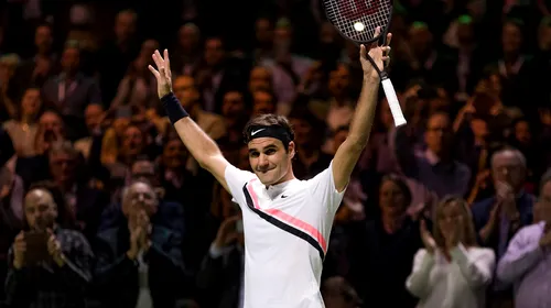 97 and counting. Federer și-a marcat revenirea pe primul loc cu un trofeu la Rotterdam: „Uluitoare săptămânăî am avut!”