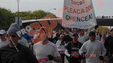Becali, contestat și la Chicago Marathon: **"Și aici sunt fani care nu sunt de acord cu Gigi!"