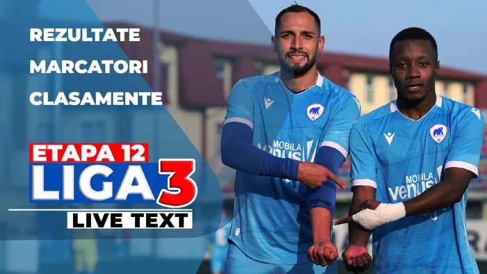 Liga 3, etapa 13 | CSC Peciu Nou a reușit scorul rundei, 10-0. CS Blejoi și CS Medgidia au marcat și ele de multe ori. CSM Alexandria pierde primul meci în acest sezon, contra Progresului Spartac