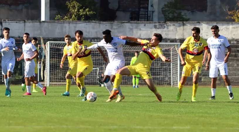 Rezultat important pentru FC Bihor pe terenul Slatinei. Gustavo Aragolaza are, totuși, și o nemulțumire