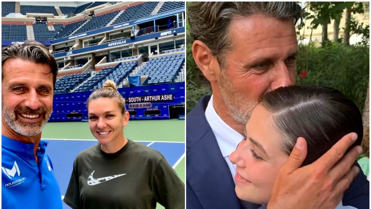 Patrick Mouratoglou, topit de emoție în ziua în care fiica sa rebelă a împlinit 21 de ani! US Open a trecut în plan secund pentru antrenorul Simonei Halep | FOTO